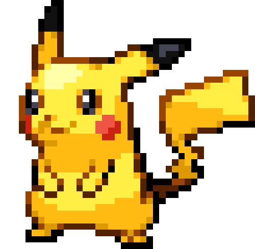Pikachu pixel